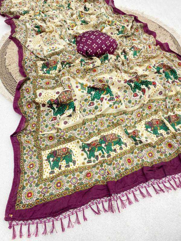 Chiffon Printed Saree