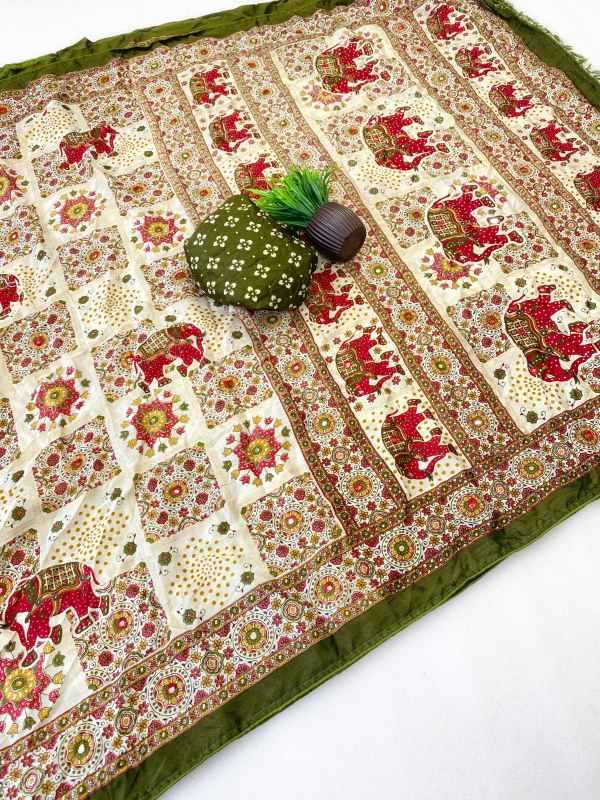 Printed Saree