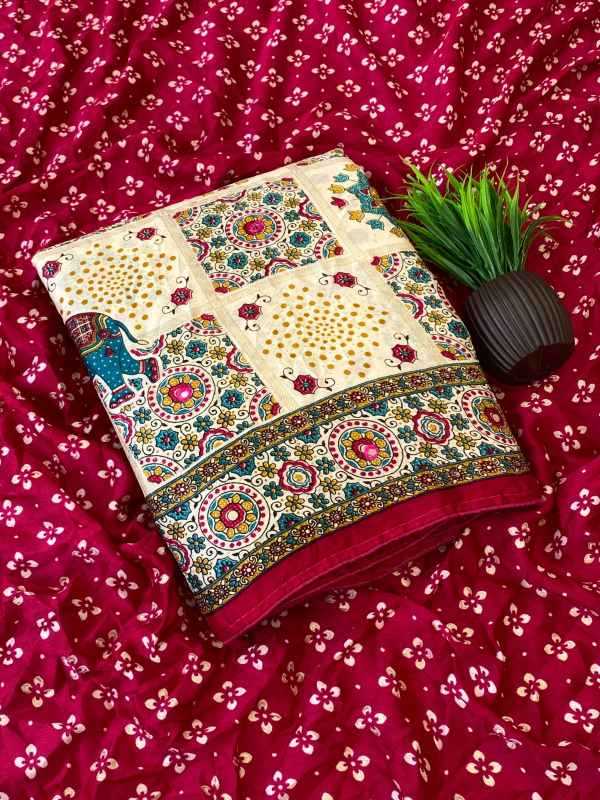 Printed Saree