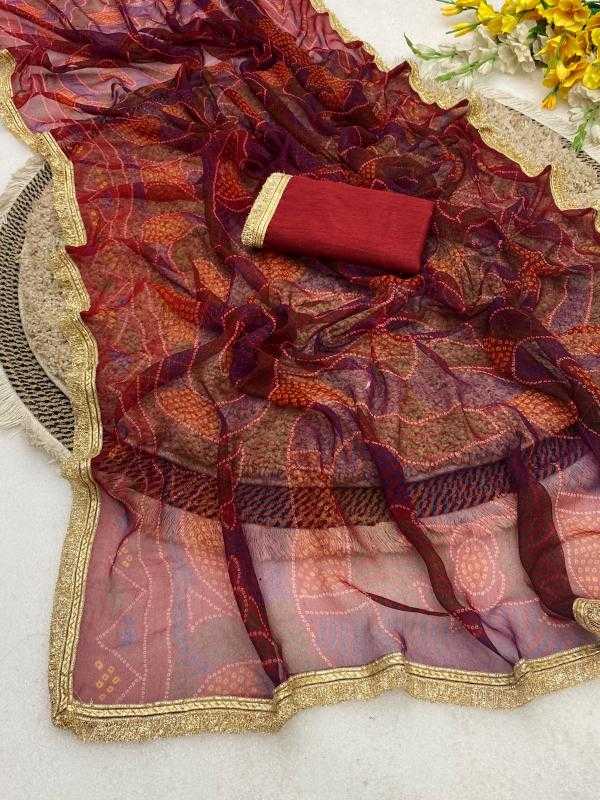 Printed Saree
