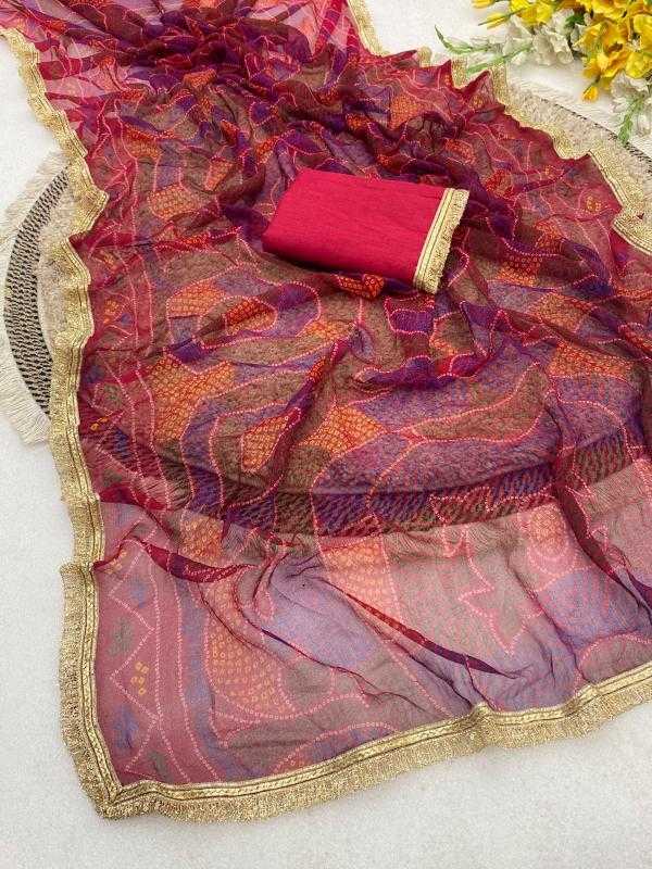 Printed Saree