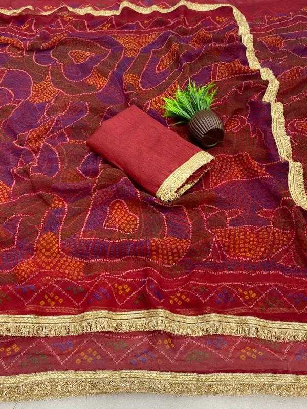 Printed Saree