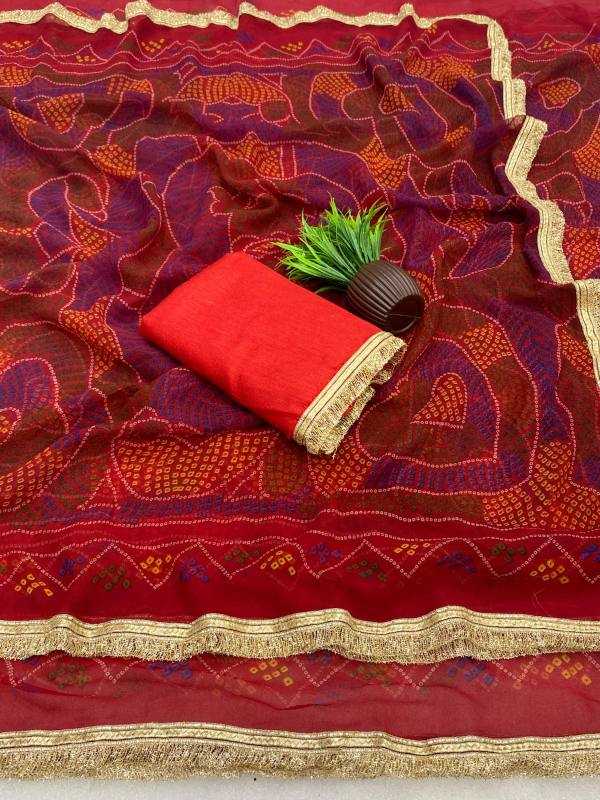 Printed Saree