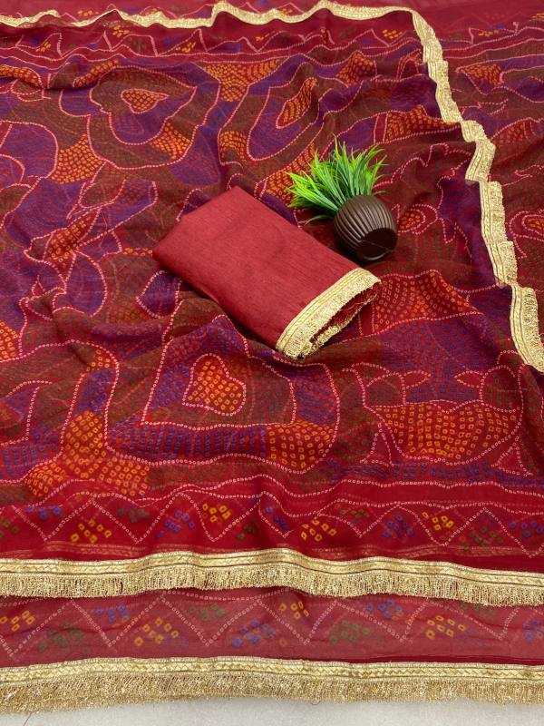 Printed Saree