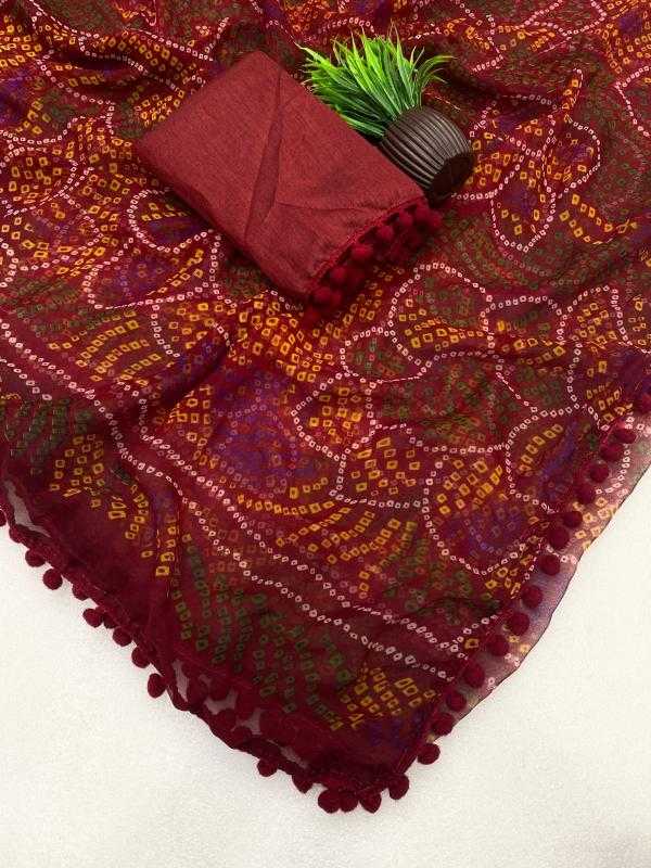 Printed Saree