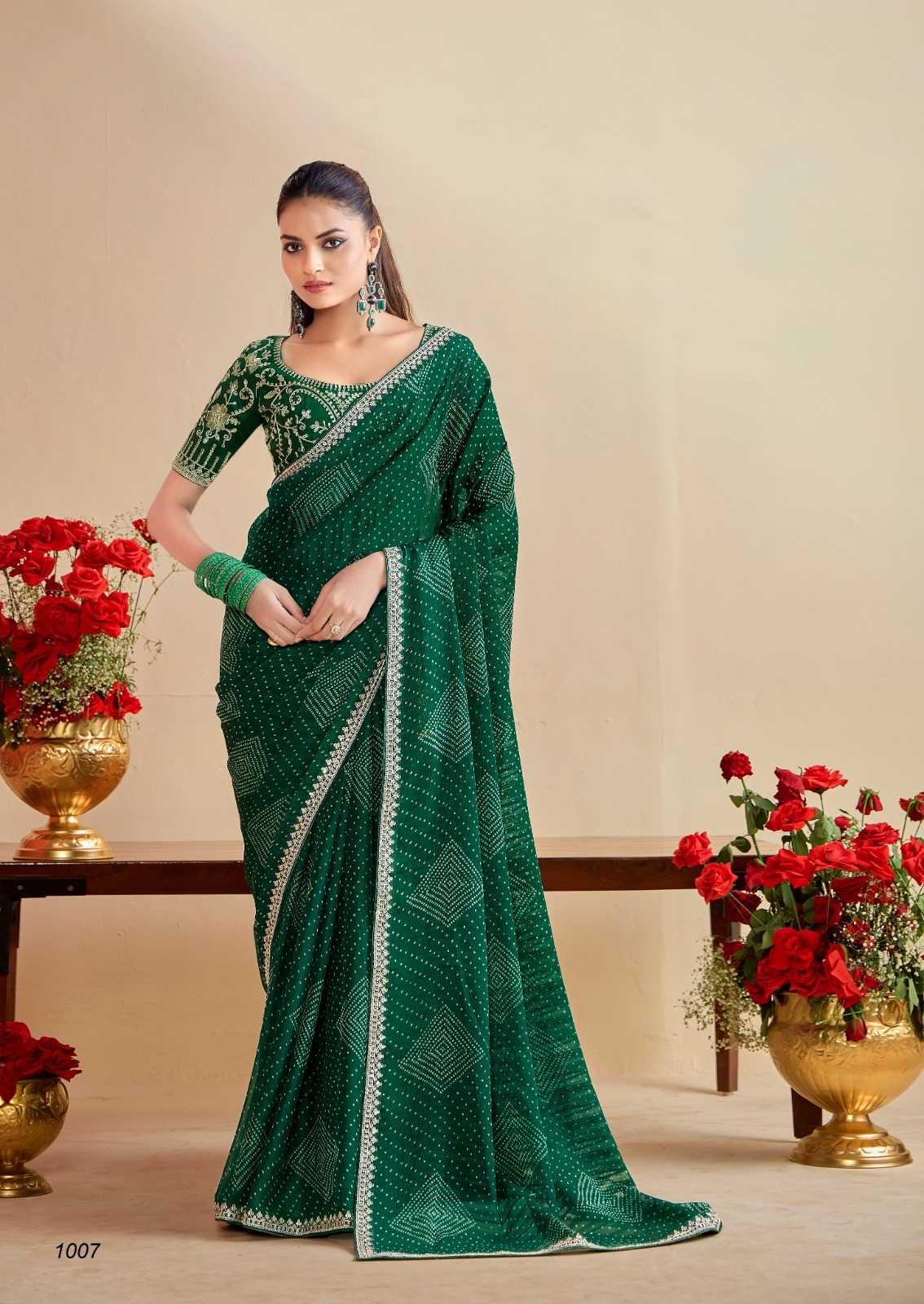 Printed Saree