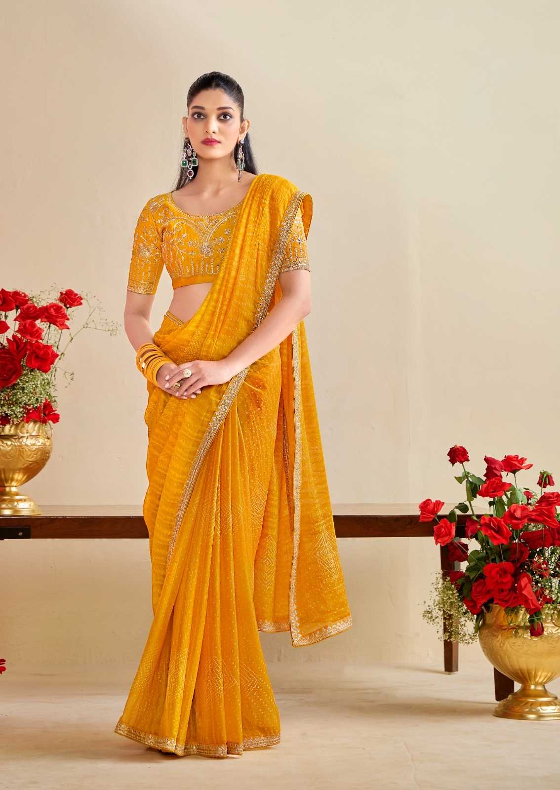 Printed Saree