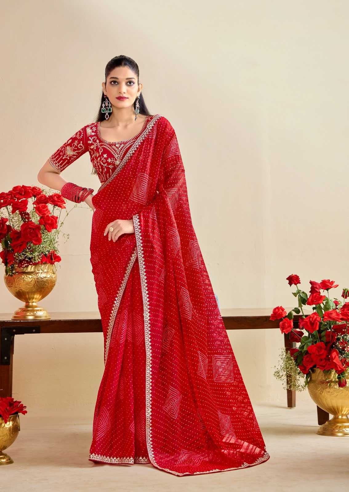 Printed Saree