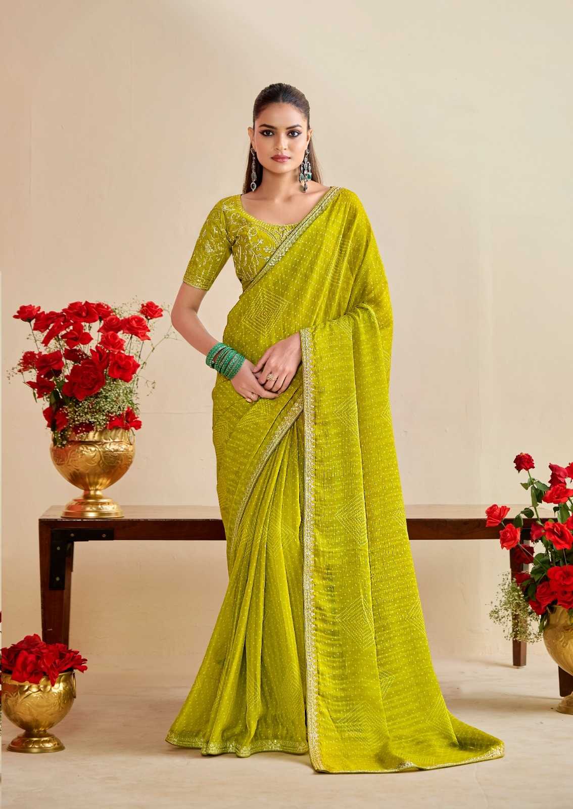 Printed Saree