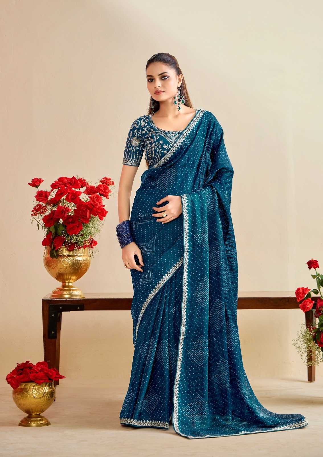Printed Saree