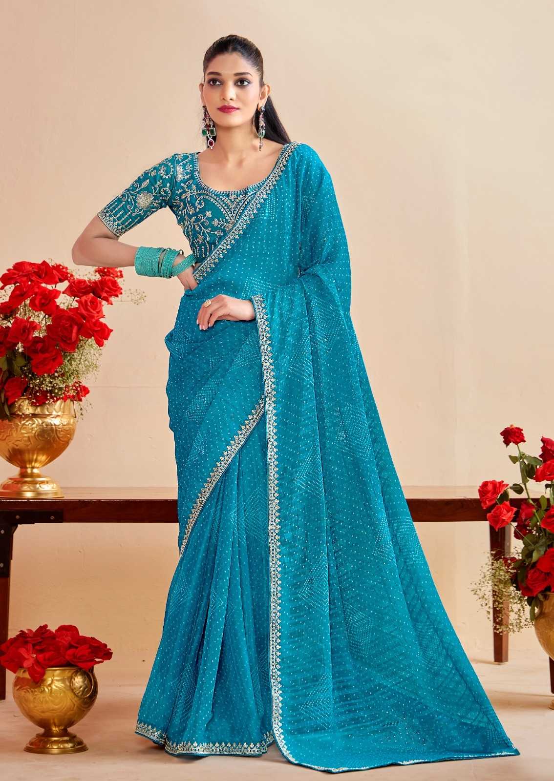 Printed Saree