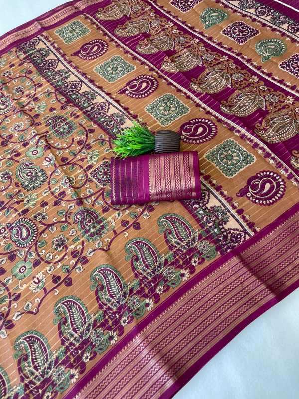 Printed Saree
