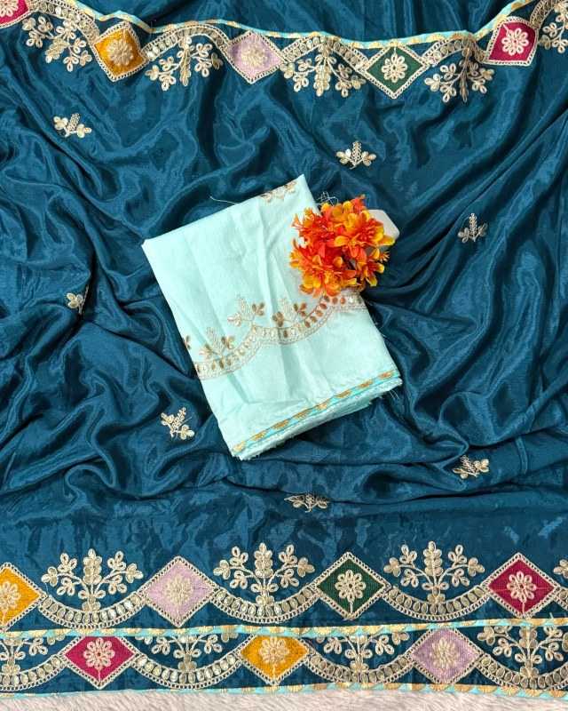 Chinon Designer Saree
