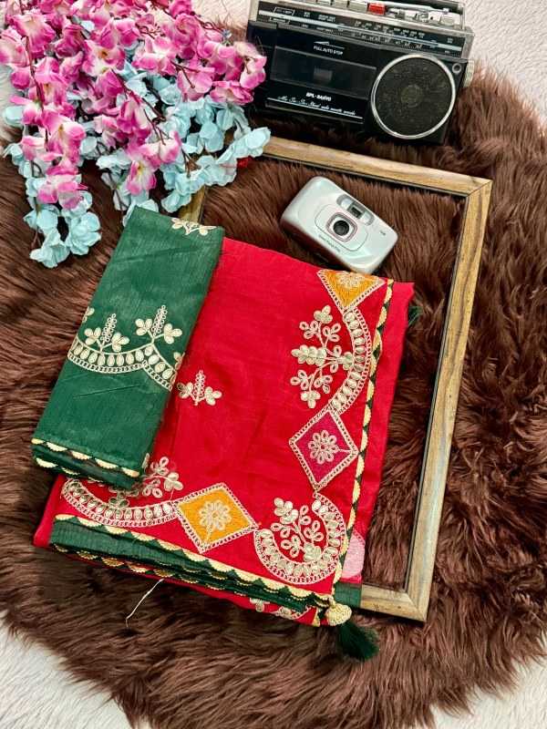 Chinon Designer Saree