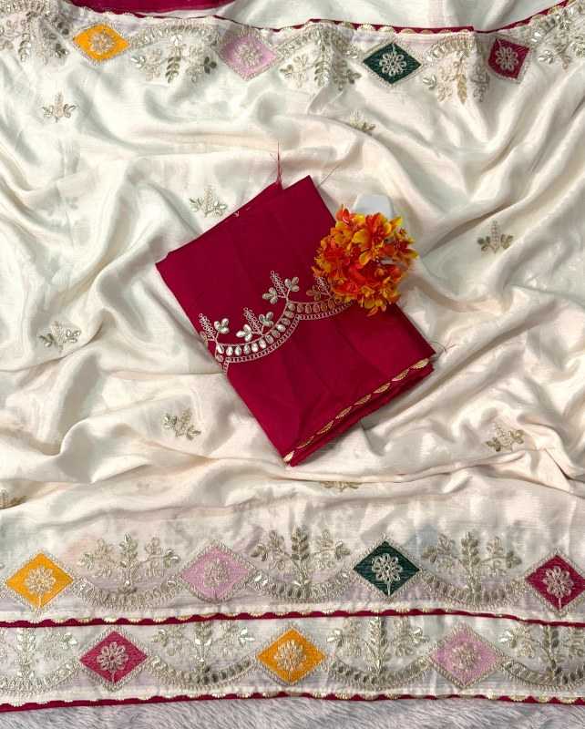 Chinon Designer Saree