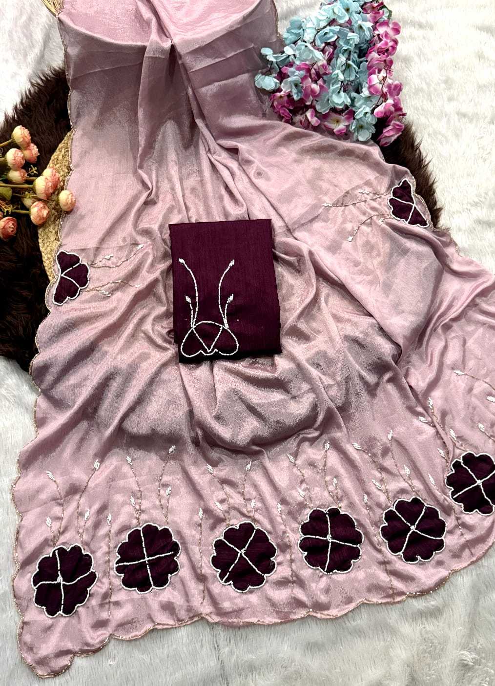 Chinon Designer Saree