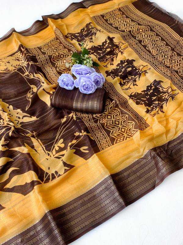 Printed Saree