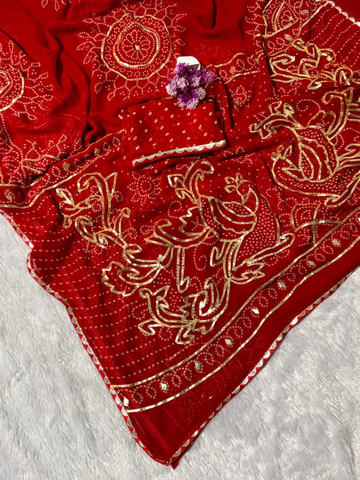 Georgette Printed Saree