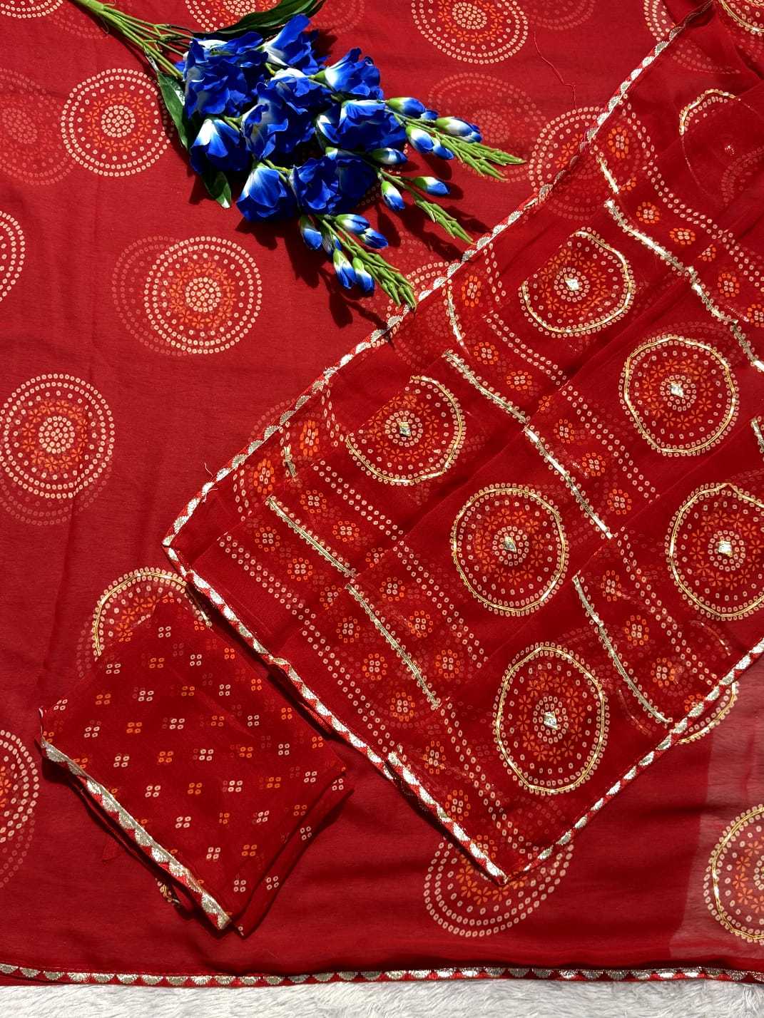 Georgette Printed Saree