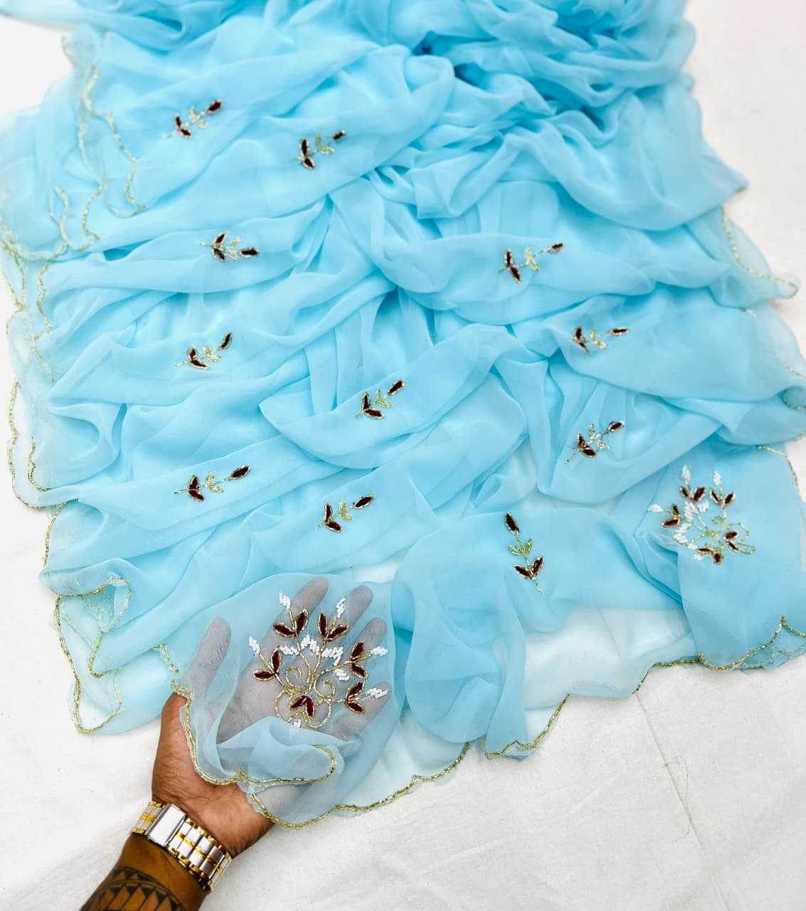 Chiffon Designer Saree