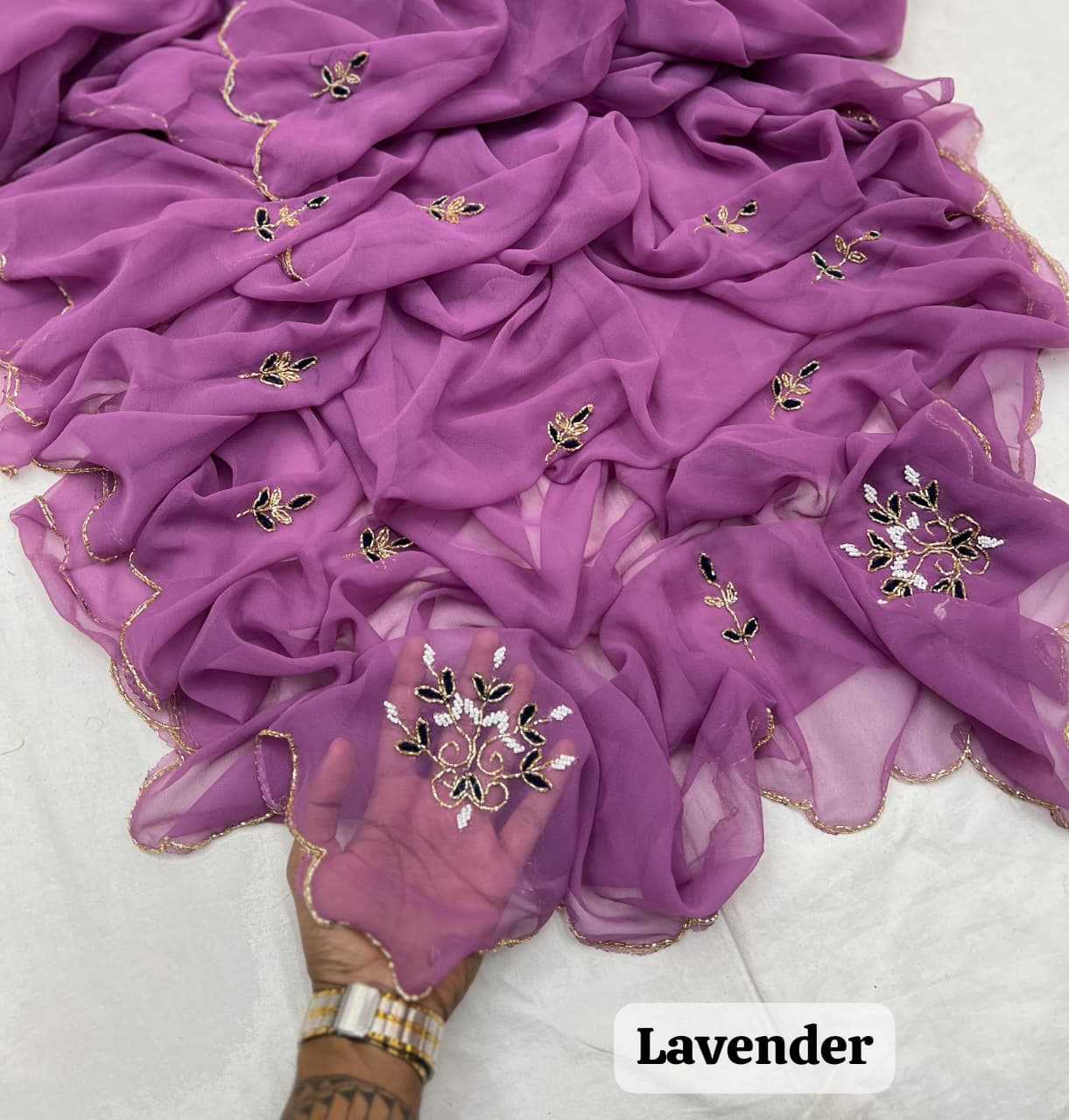 Chiffon Designer Saree