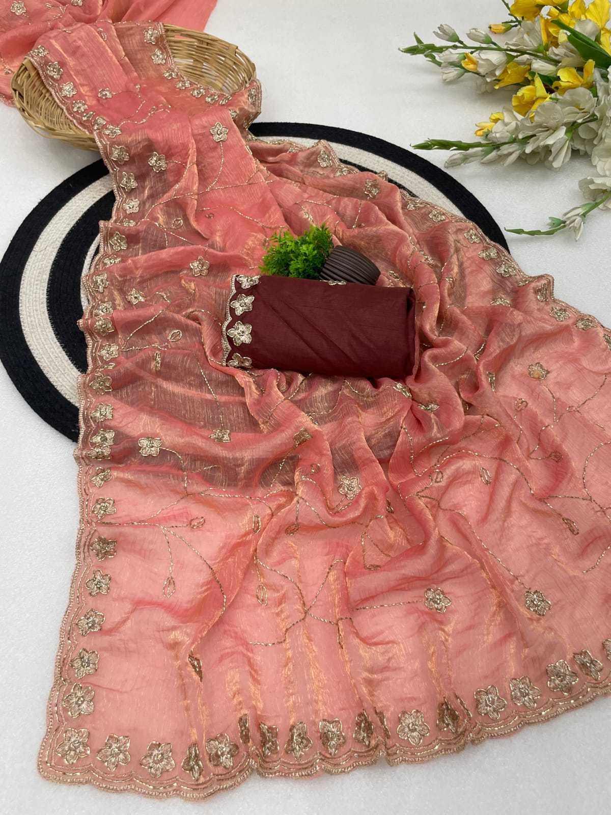 Georgette Fancy Saree
