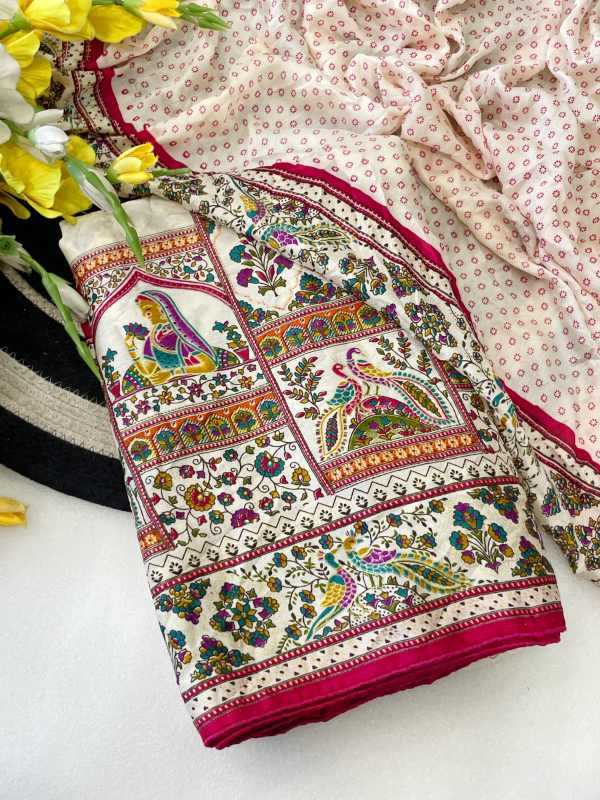 Chiffon Designer Saree
