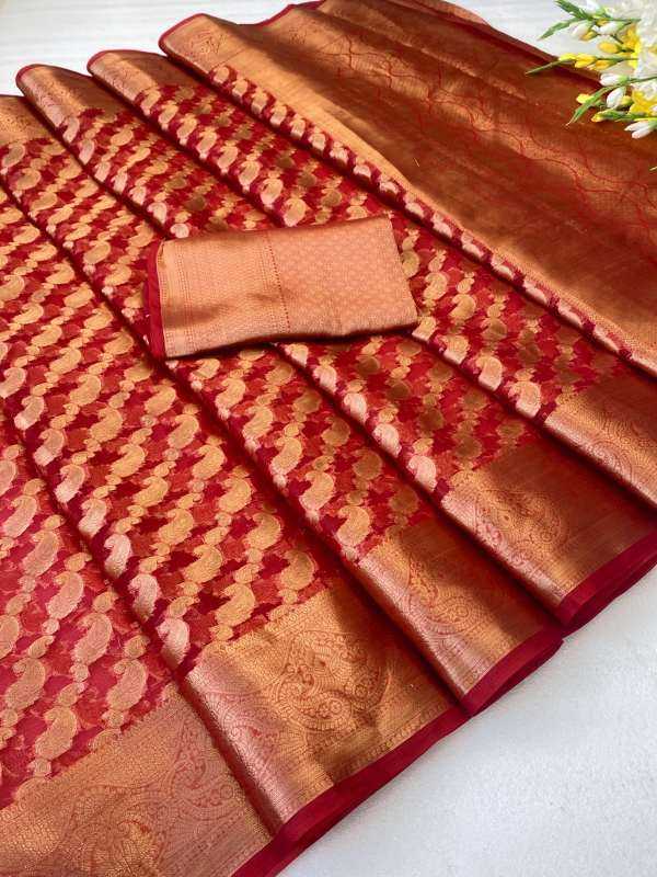 Organza Designer Saree