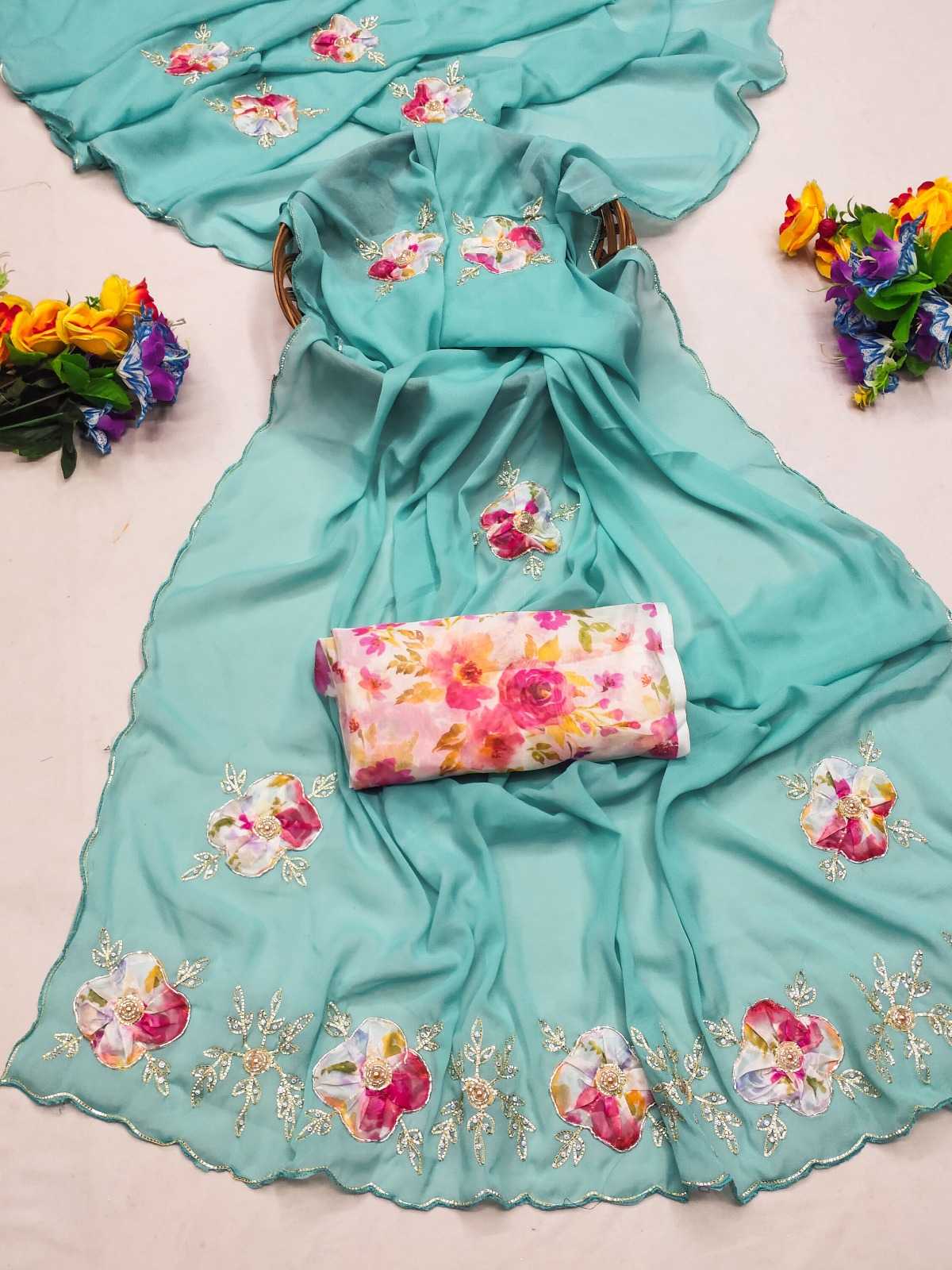 Georgette Saree