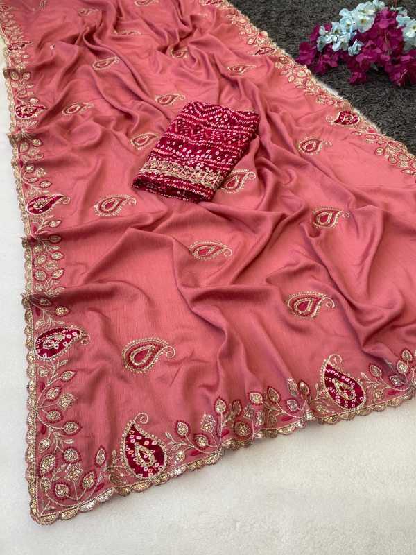 Chinon Sequence Saree