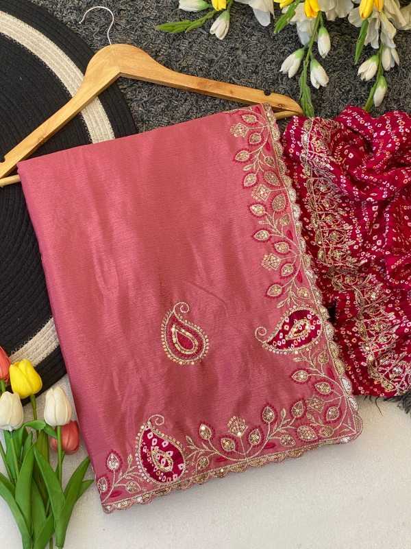 Chinon Sequence Saree