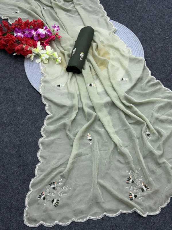Dola Silk Party Wear Saree