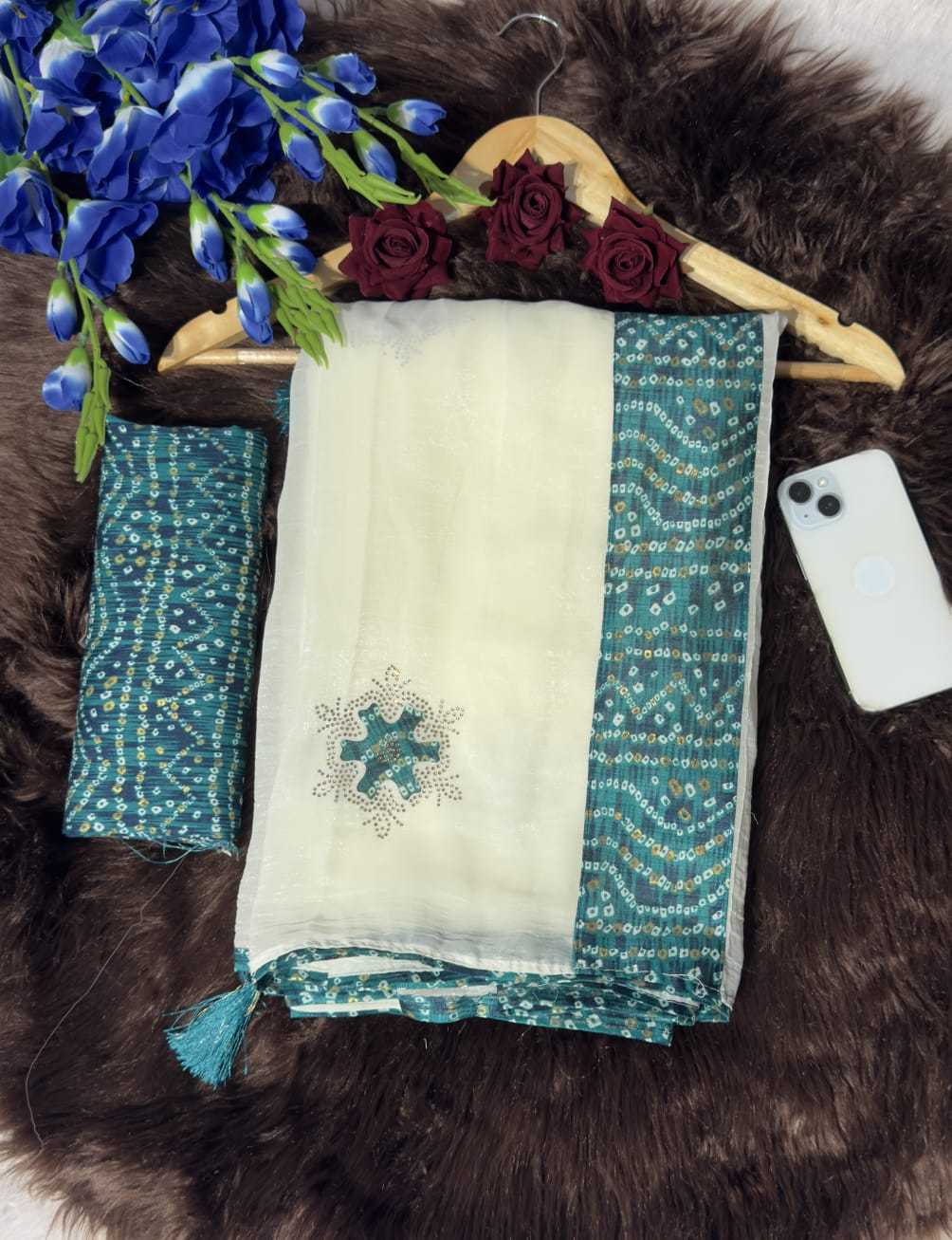 Crunchi Fancy Saree