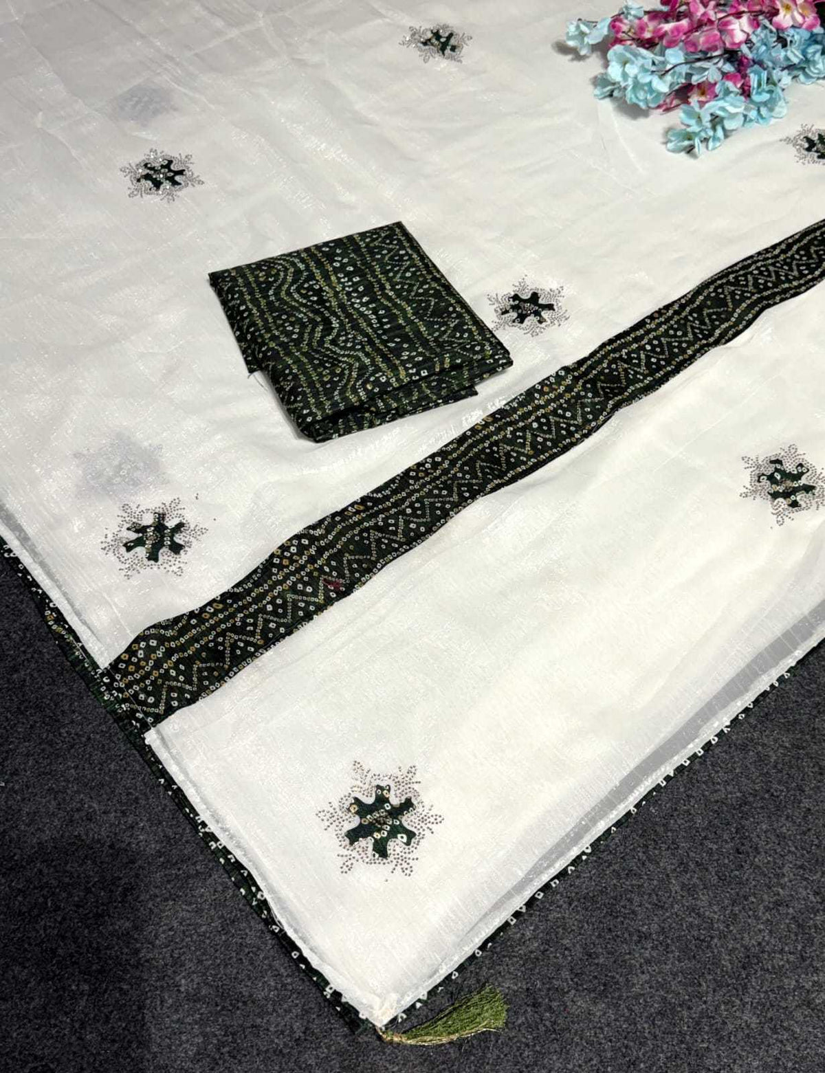 Crunchi Fancy Saree