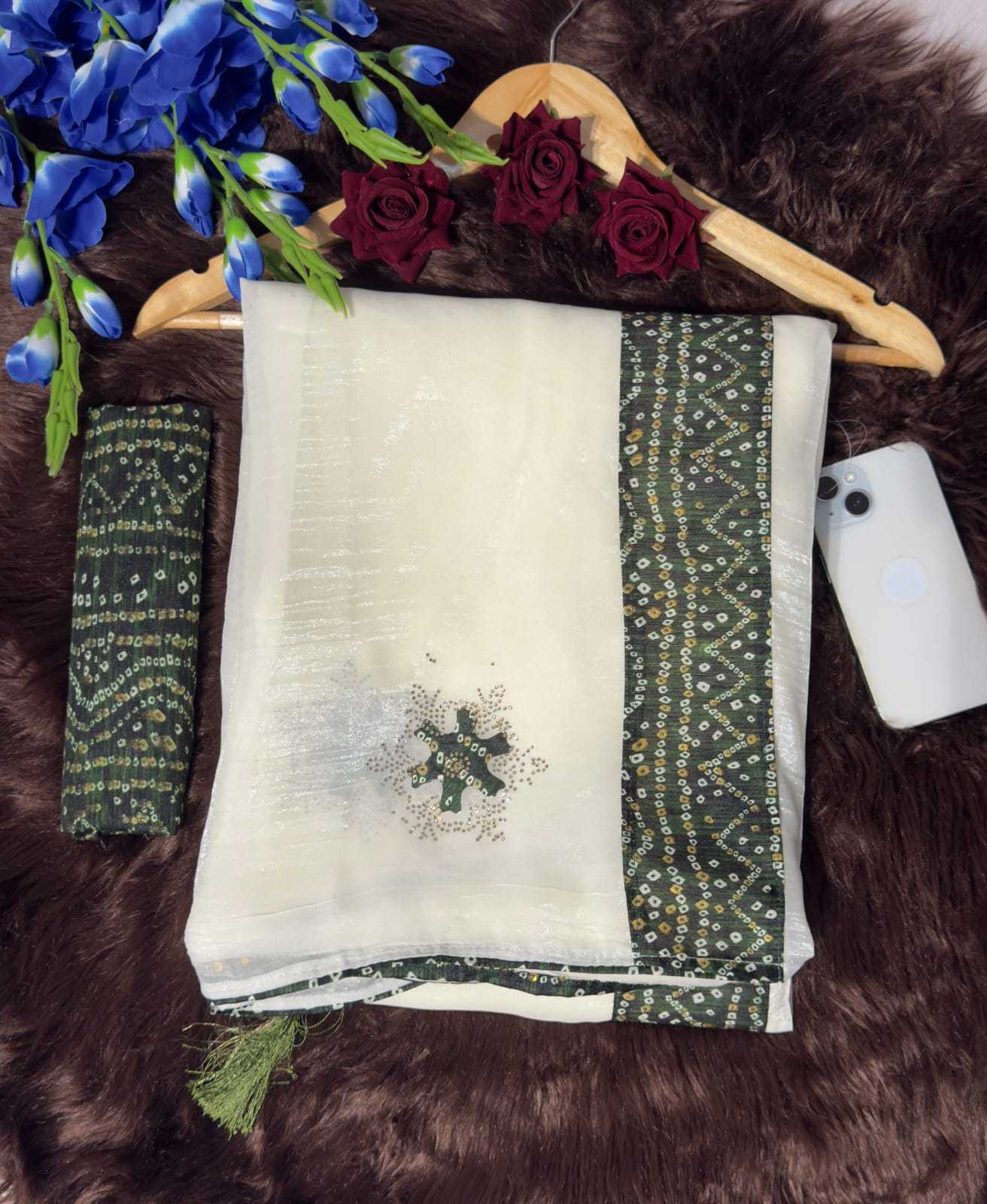 Crunchi Fancy Saree