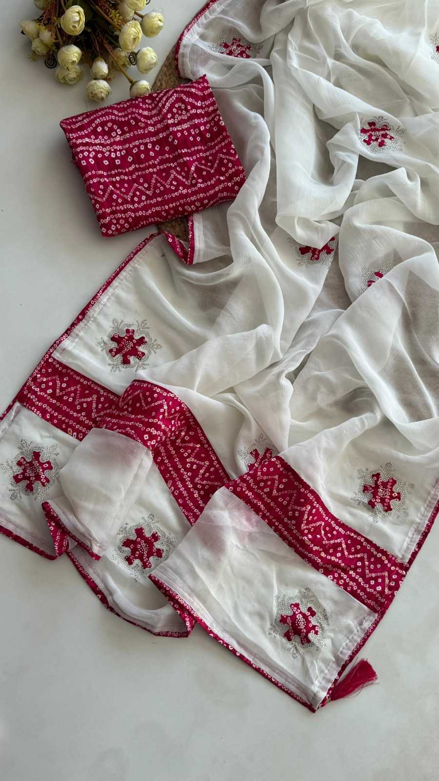 Crunchi Fancy Saree
