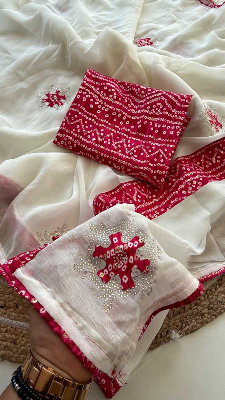 Crunchi Fancy Saree