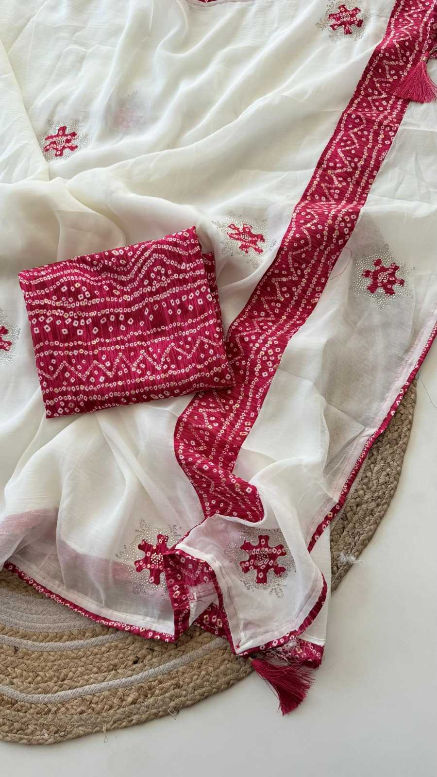 Crunchi Fancy Saree
