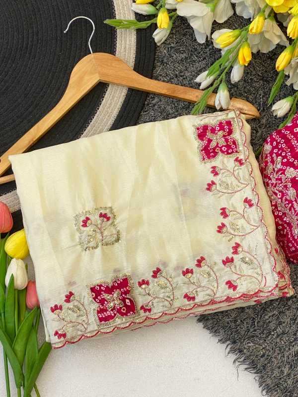 Chinon Sequence Saree