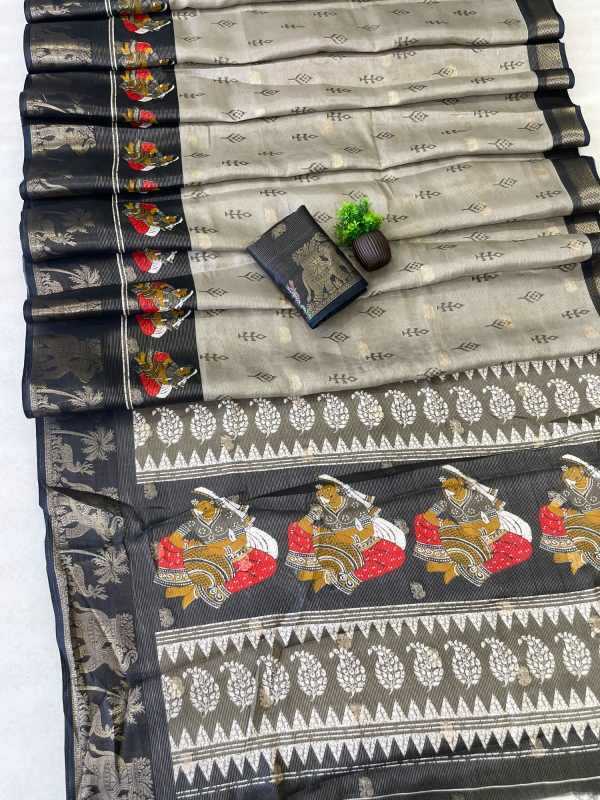 Silk Floral Saree