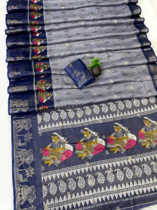 Silk Floral Saree