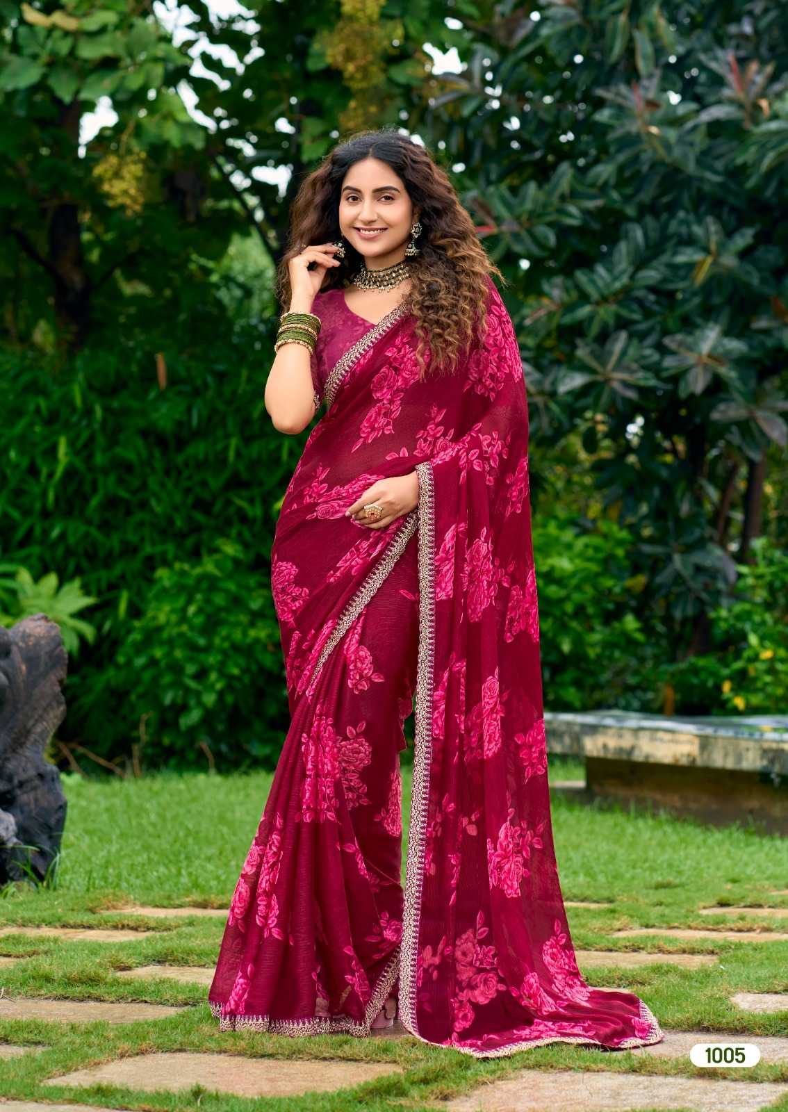 Chiffon Saree