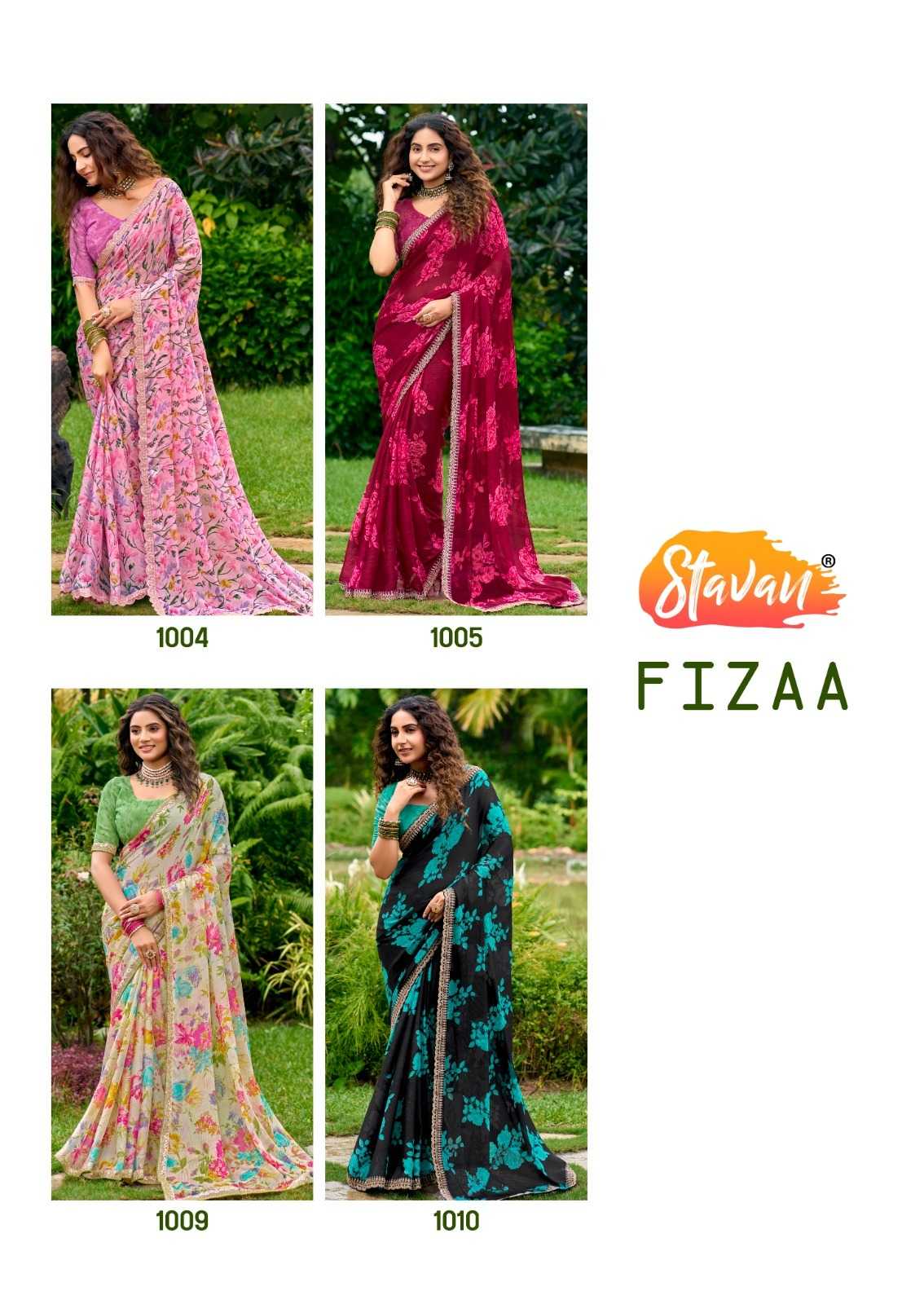 Chiffon Saree