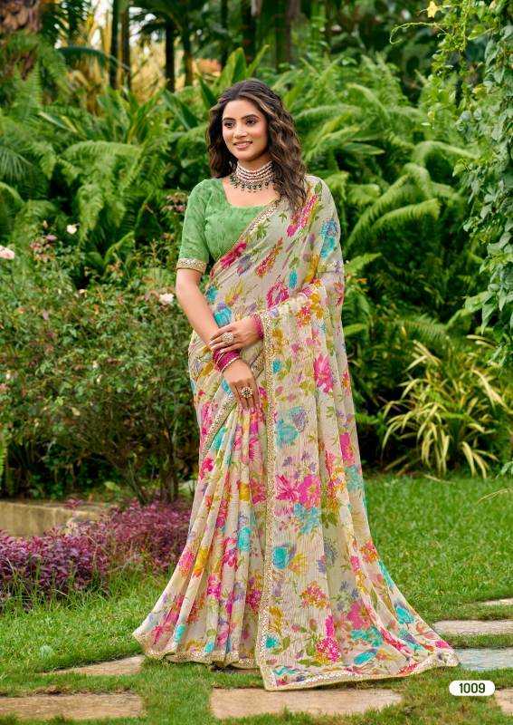 Printed Saree