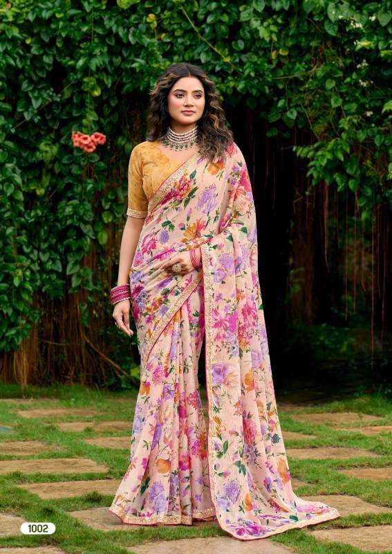 Printed Saree