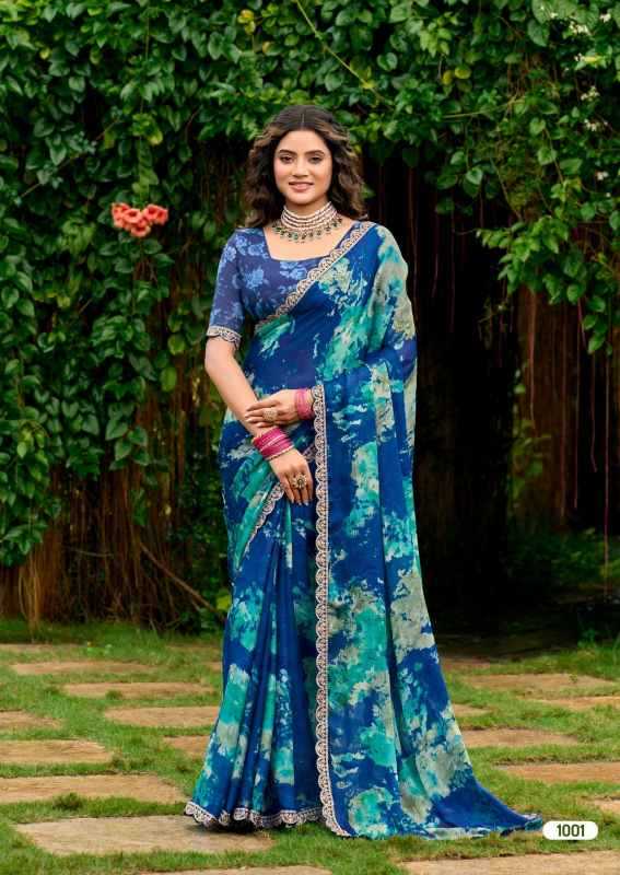 Chiffon Printed Saree