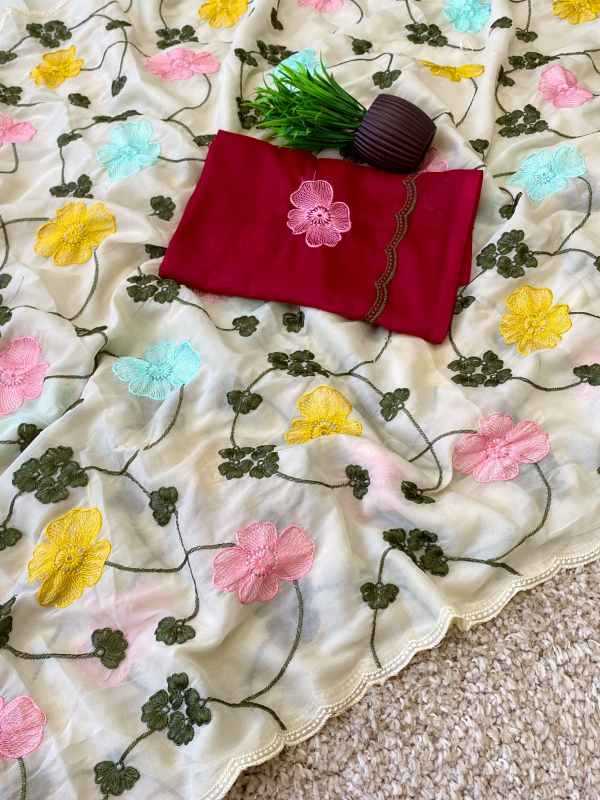 Georgette Designer Saree