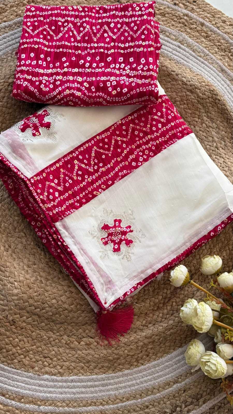 Fresh Crunchi Printed Saree