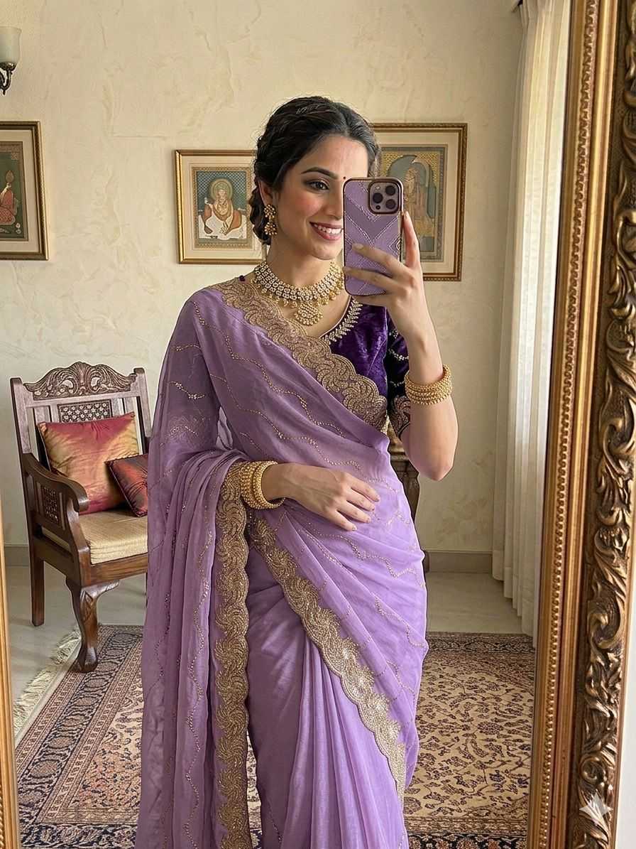 Georgette Saree