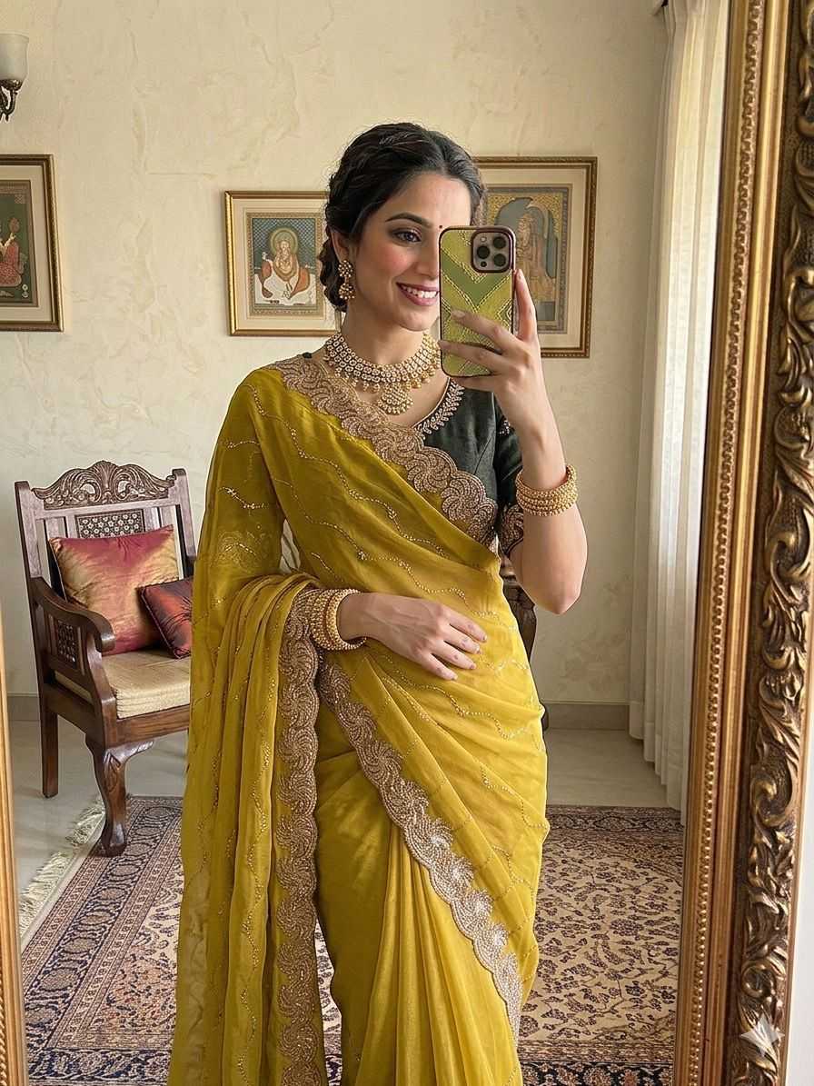 Georgette Saree